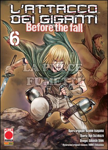 MANGA SHOCK # 10 - L'ATTACCO DEI GIGANTI - BEFORE THE FALL 6